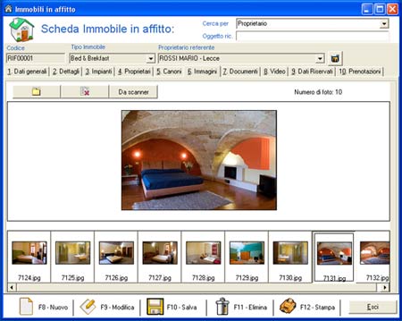 scheda immobile in affitto software per gestire immobili in affitto